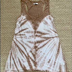 Allen Allen Tie Dye Sleeveless Top Size XS